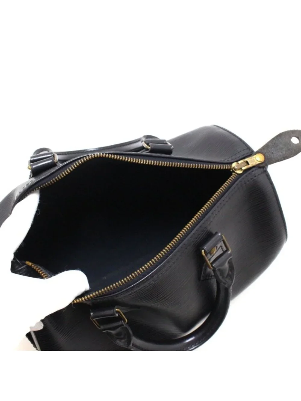 Louis Vuitton Speedy 25 Handbag Epi Leather Noir